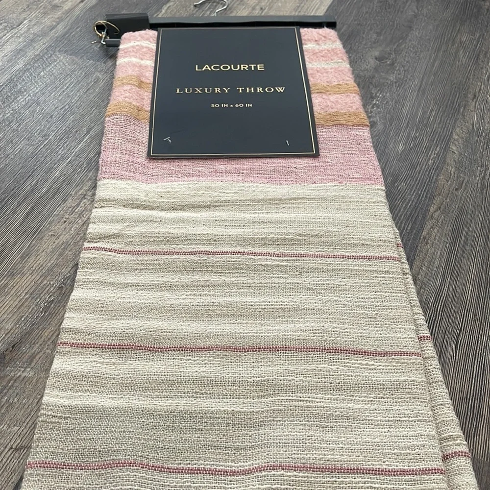 Lacourte hand made blanket